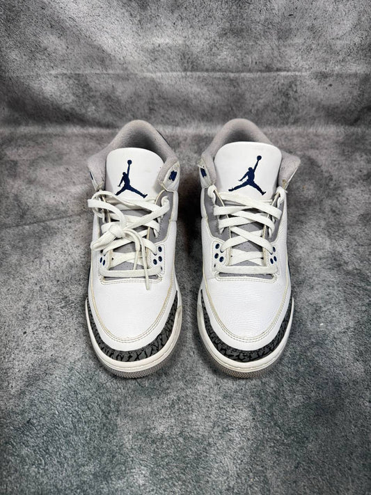 Size 8.5 | Jordan 3 Midnight Navy No Box | Pre-Owned