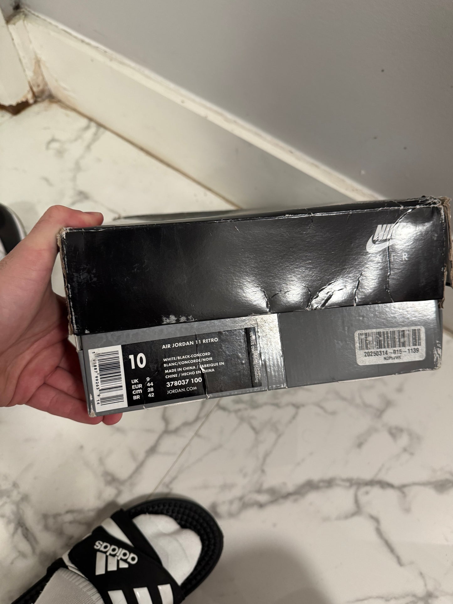 Size 10 | Jordan 11 Concord With Box | Pre-Owned