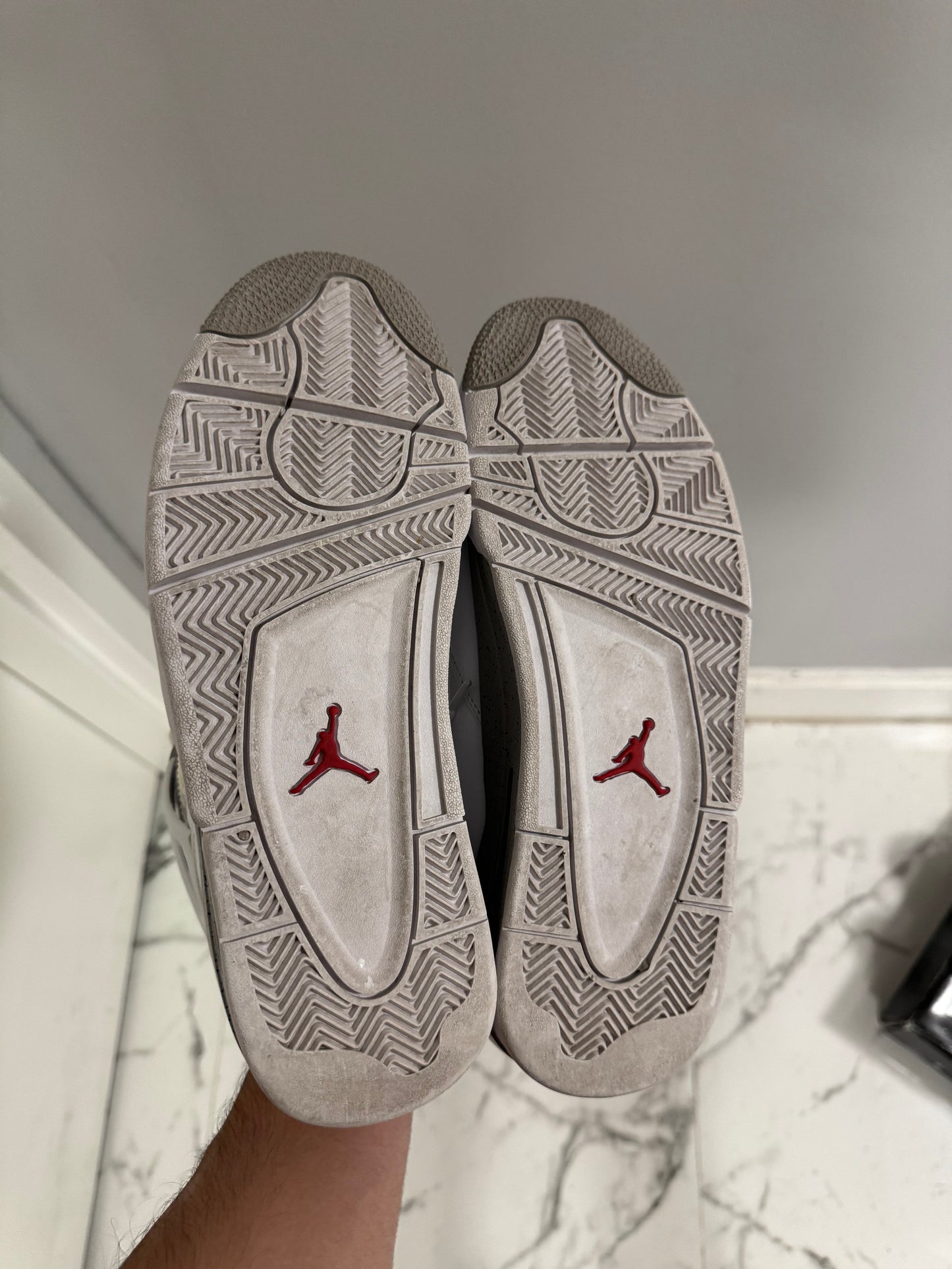 Size 10 | Jordan 4 White Oreo No Box | Pre-Owned