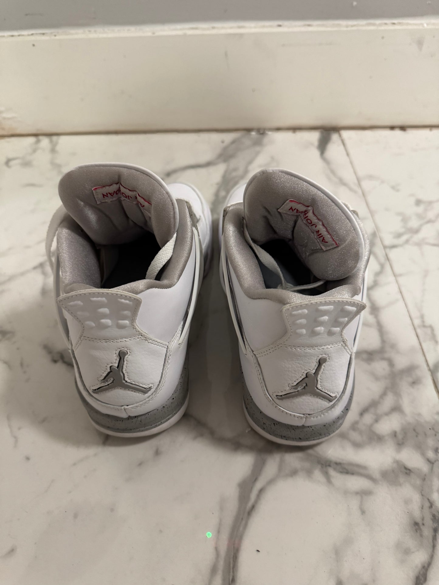 Size 10 | Jordan 4 White Oreo No Box | Pre-Owned