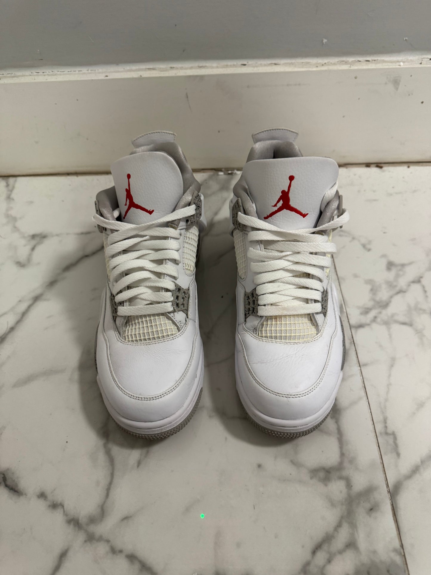 Size 10 | Jordan 4 White Oreo No Box | Pre-Owned