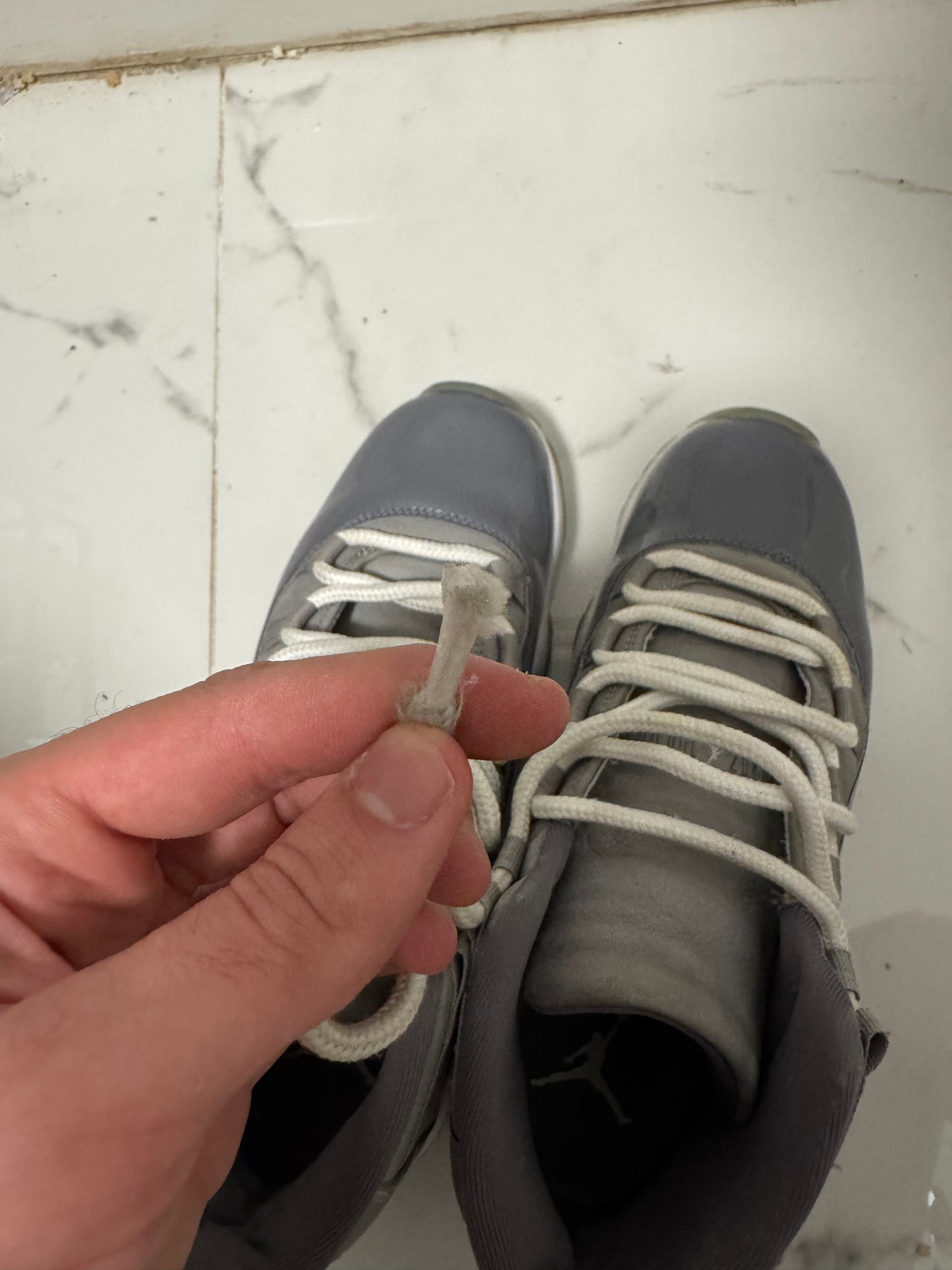 Size 9.5 | Jordan 11 Cool Grey No Box | Pre-Owned