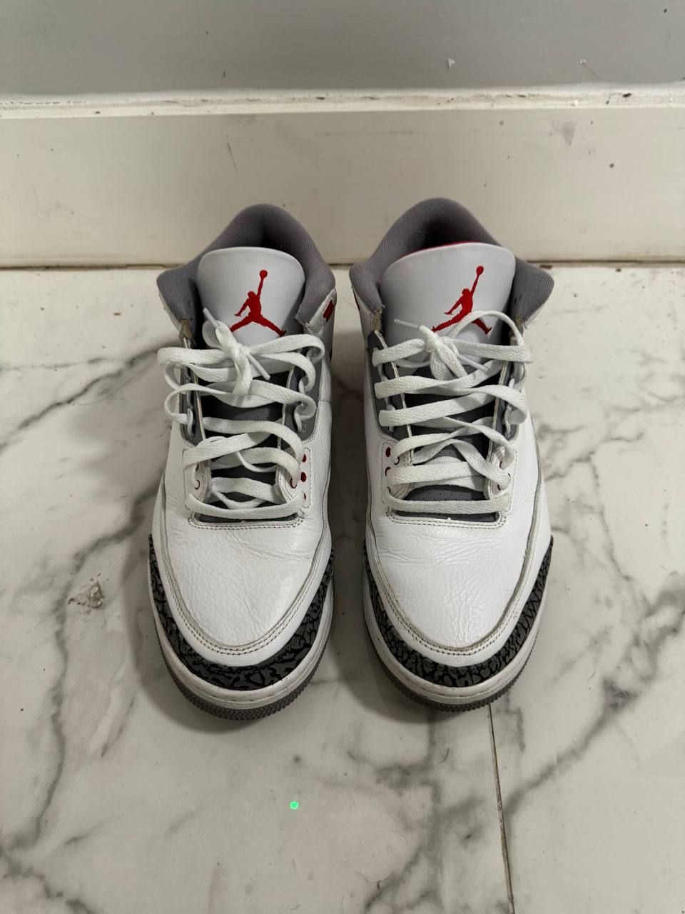 Size 12 | Jordan 3 Fire Red No Box | Pre-Owned