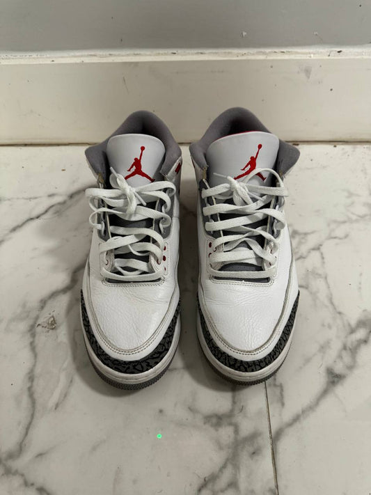Size 12 | Jordan 3 Fire Red No Box | Pre-Owned