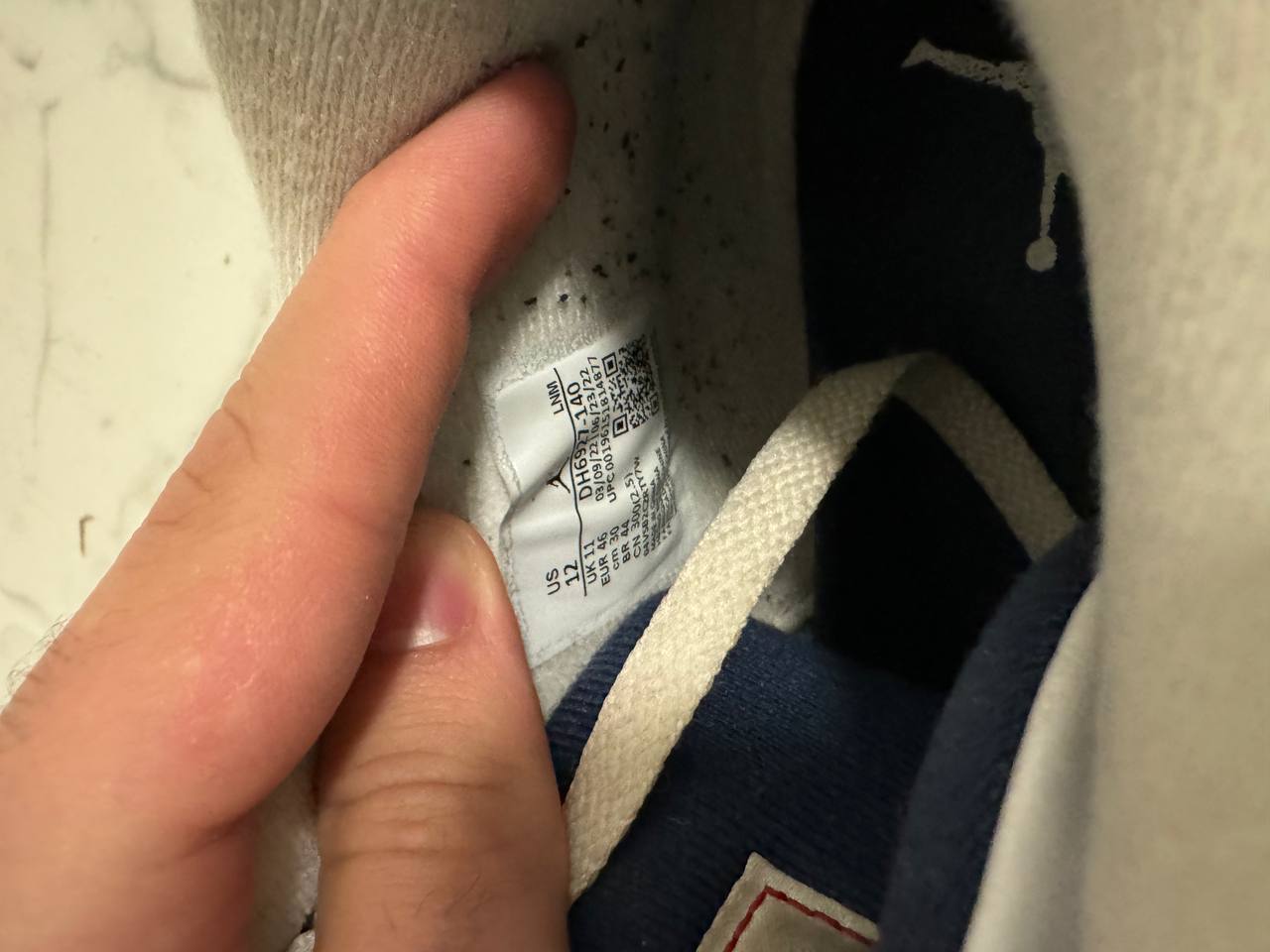 Size 12 | Jordan 4 Midnight Navy No Box | Pre-Owned