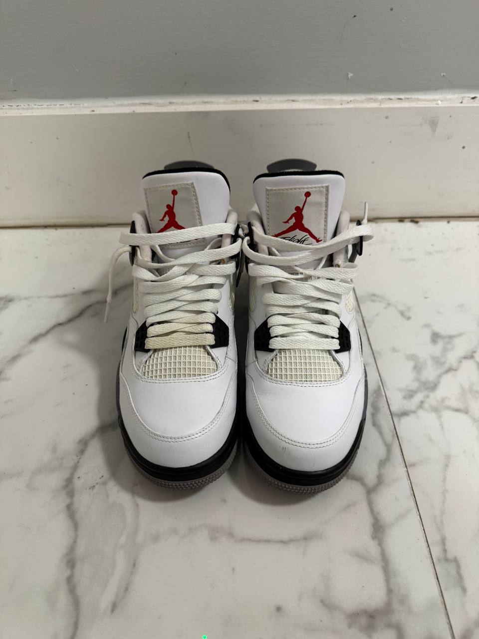 Size 8 | Jordan 4 White Cement 2012 No Box | Pre-Owned