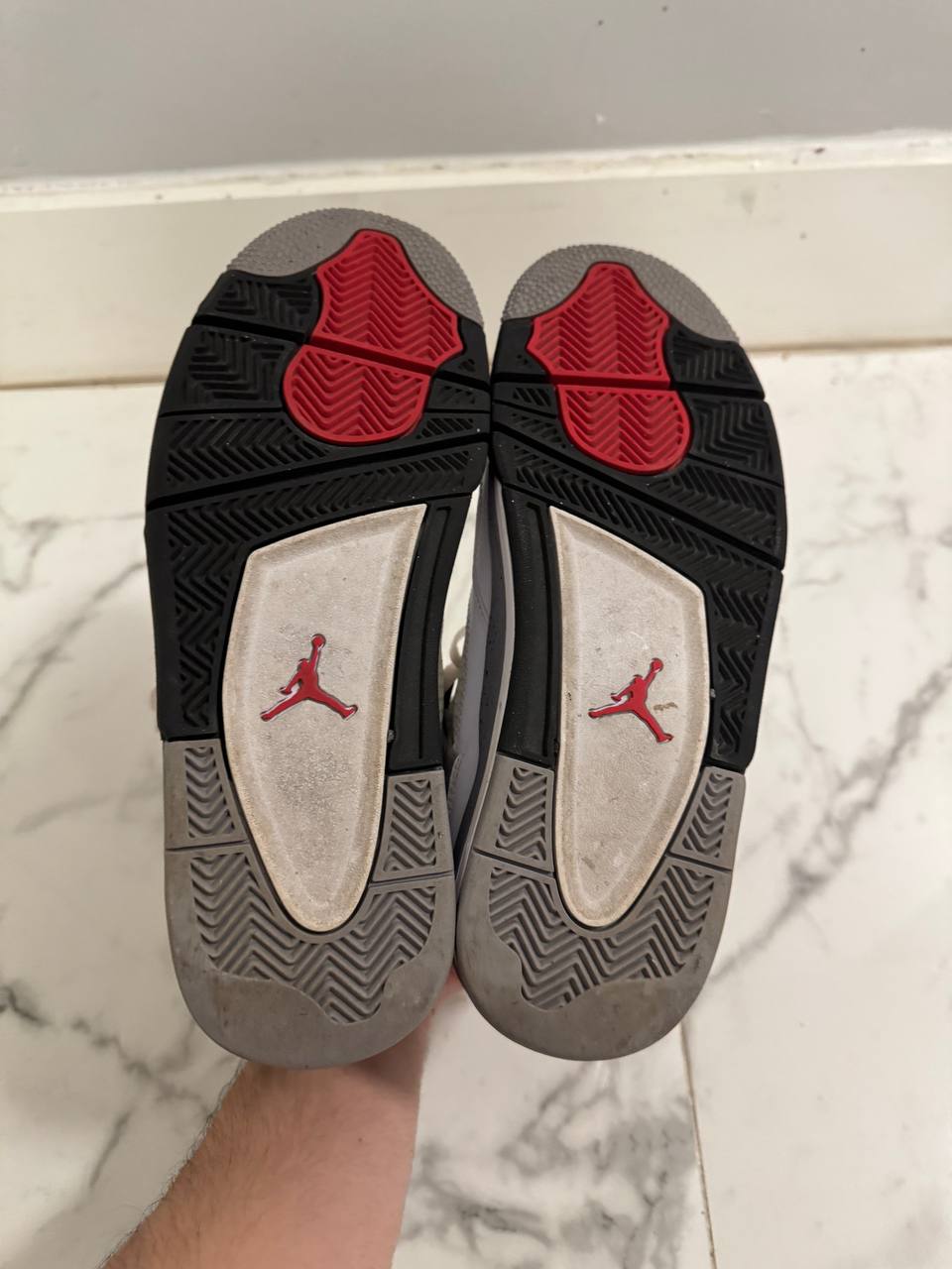 Size 8 | Jordan 4 White Cement 2012 No Box | Pre-Owned