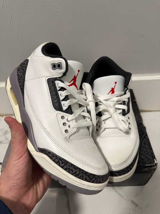 Size 9.5 | Jordan 3 Cement Grey with Box | Pre-Owned