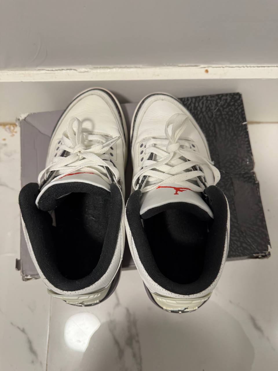 Size 9.5 | Jordan 3 Cement Grey with Box | Pre-Owned
