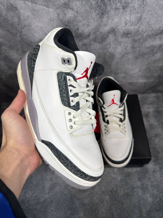 Size 10.5 | Jordan 3 Cement Grey With Box| Pre-Owned