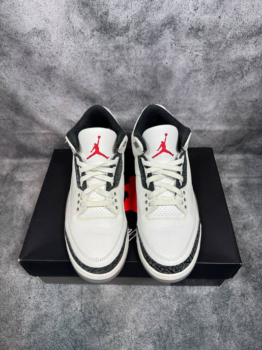 Size 10.5 | Jordan 3 Cement Grey With Box| Pre-Owned