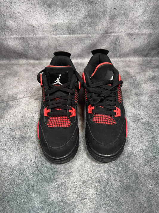 Size 7Y | Jordan 4 Red Thunder No Box| Pre-Owned