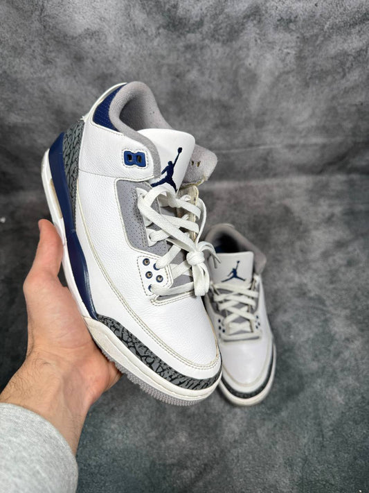 Size 8.5 | Jordan 3 Midnight Navy No Box | Pre-Owned